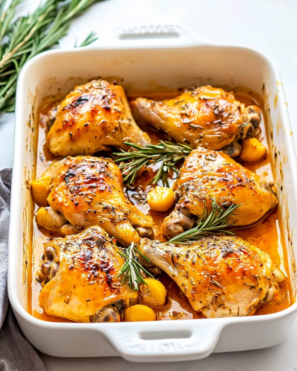 40 Clove Garlic Chicken
