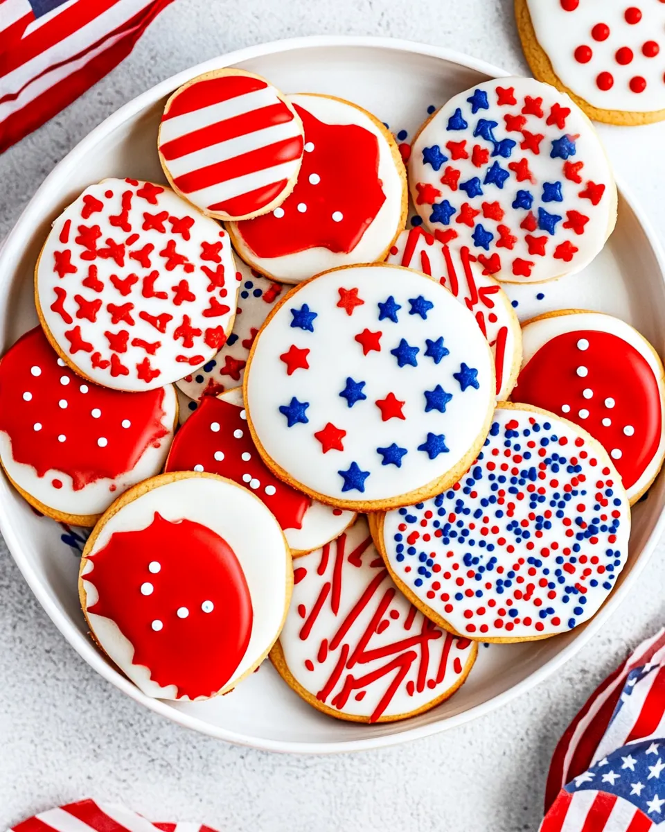 Fourth of July Sugar Cookies