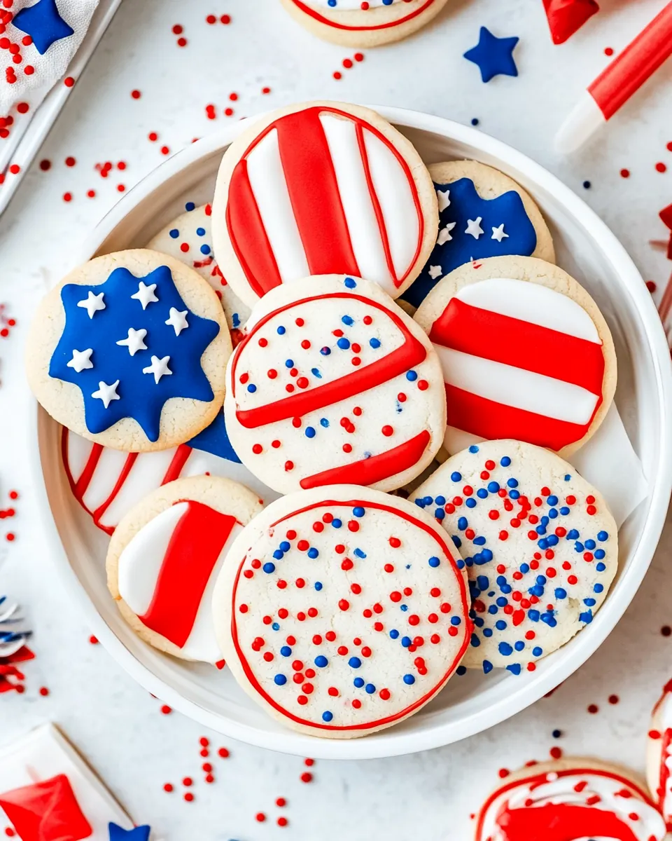 Fourth of July Sugar Cookies
