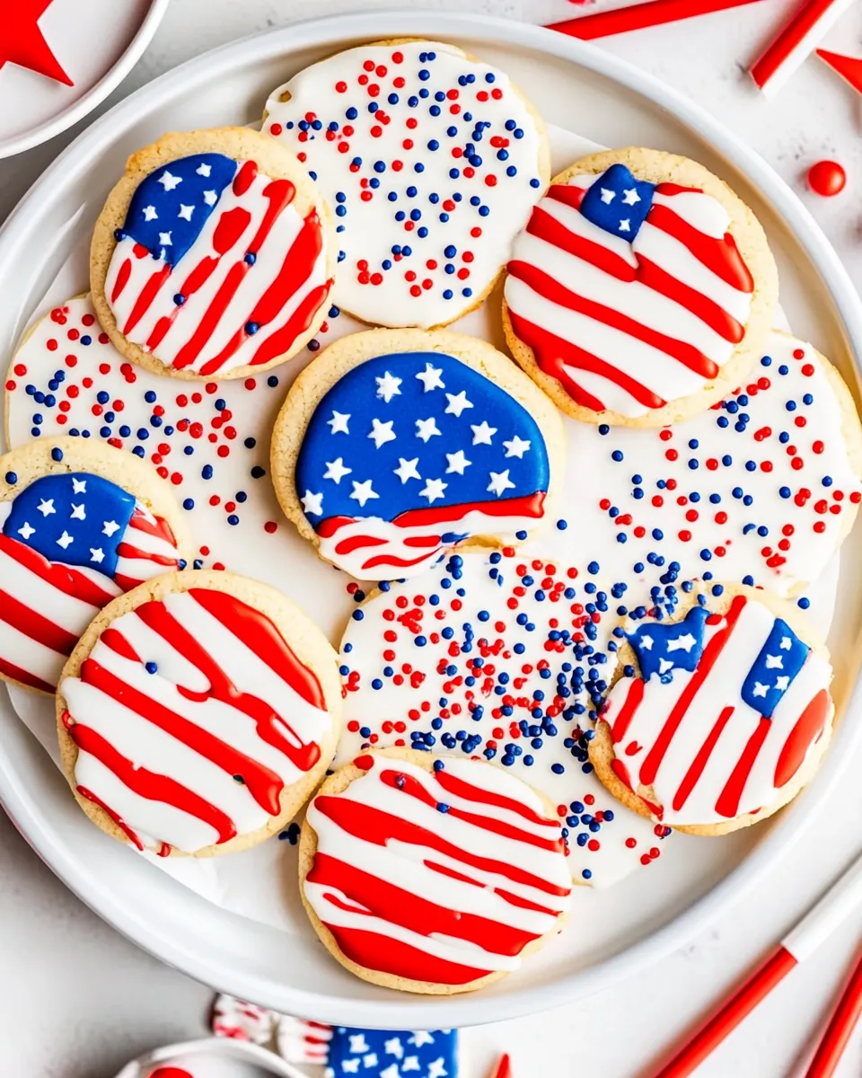 Fourth of July Sugar Cookies