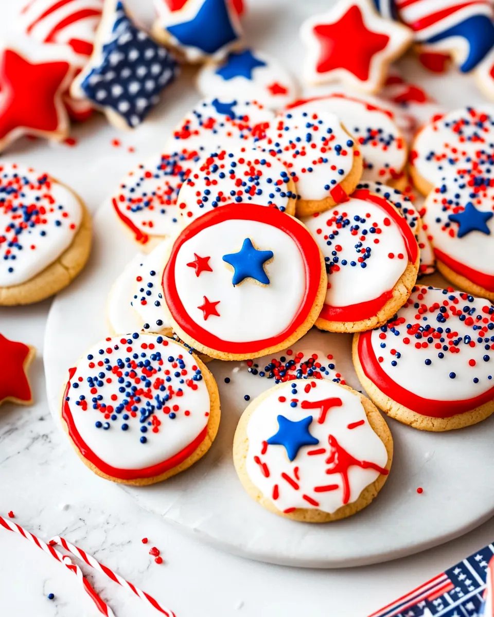 Fourth of July Sugar Cookies