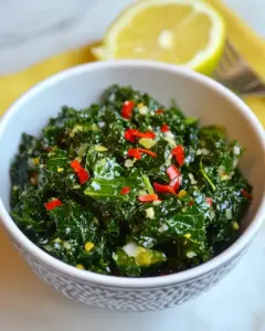 5 Minute Massaged Kale Salad