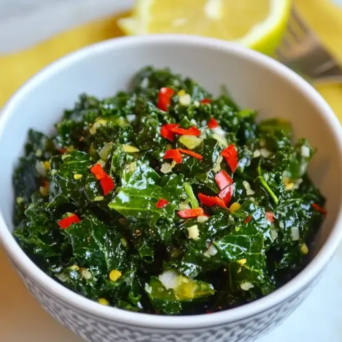 5 Minute Massaged Kale Salad