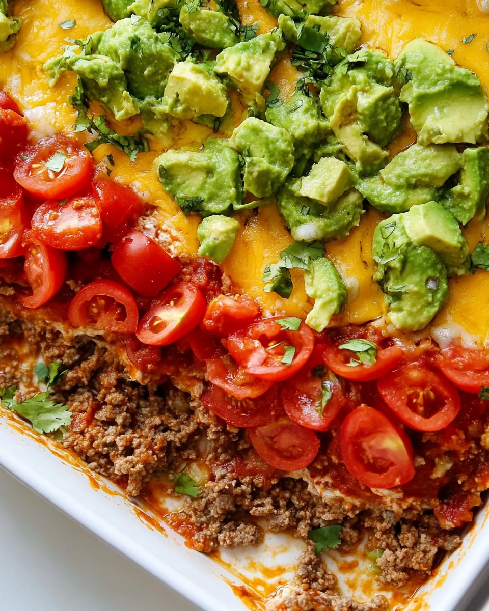 7 Layer Taco Dip