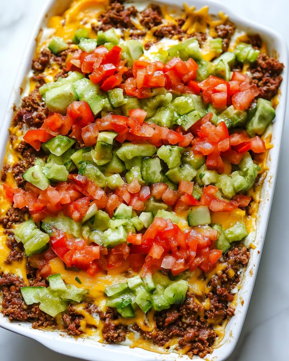 7 Layer Taco Dip