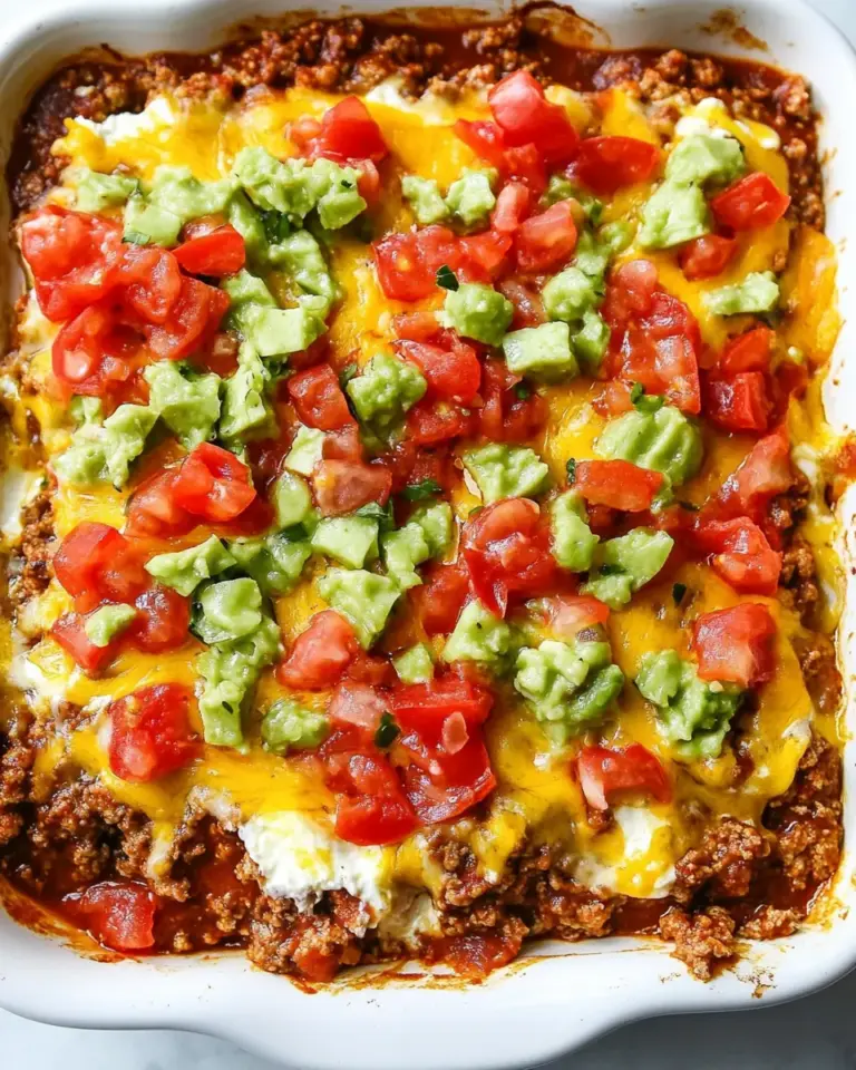 7 Layer Taco Dip