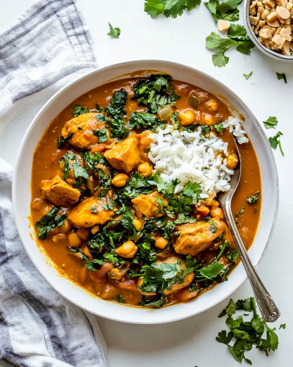 African Chicken Peanut Stew