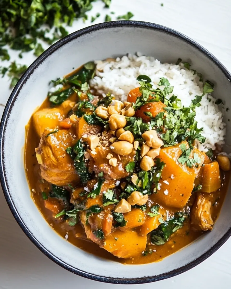 African Chicken Peanut Stew