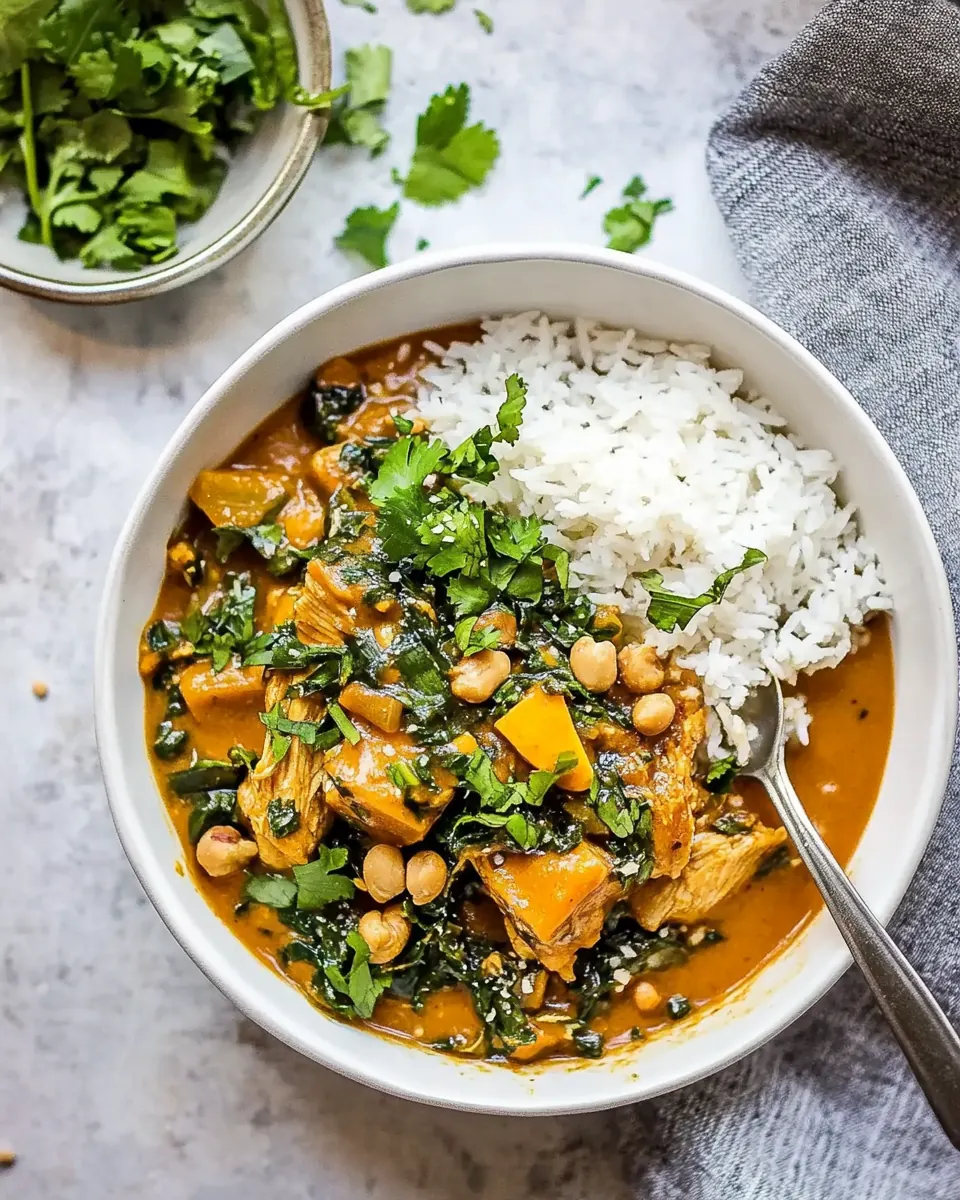 African Chicken Peanut Stew