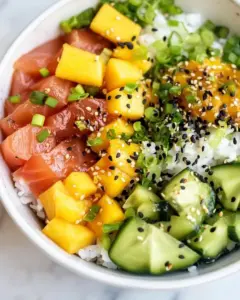 Ahi Poke Bowl with Mango