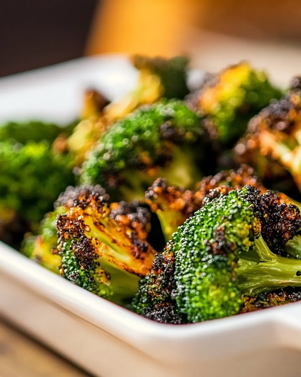 Air Fried Broccoli