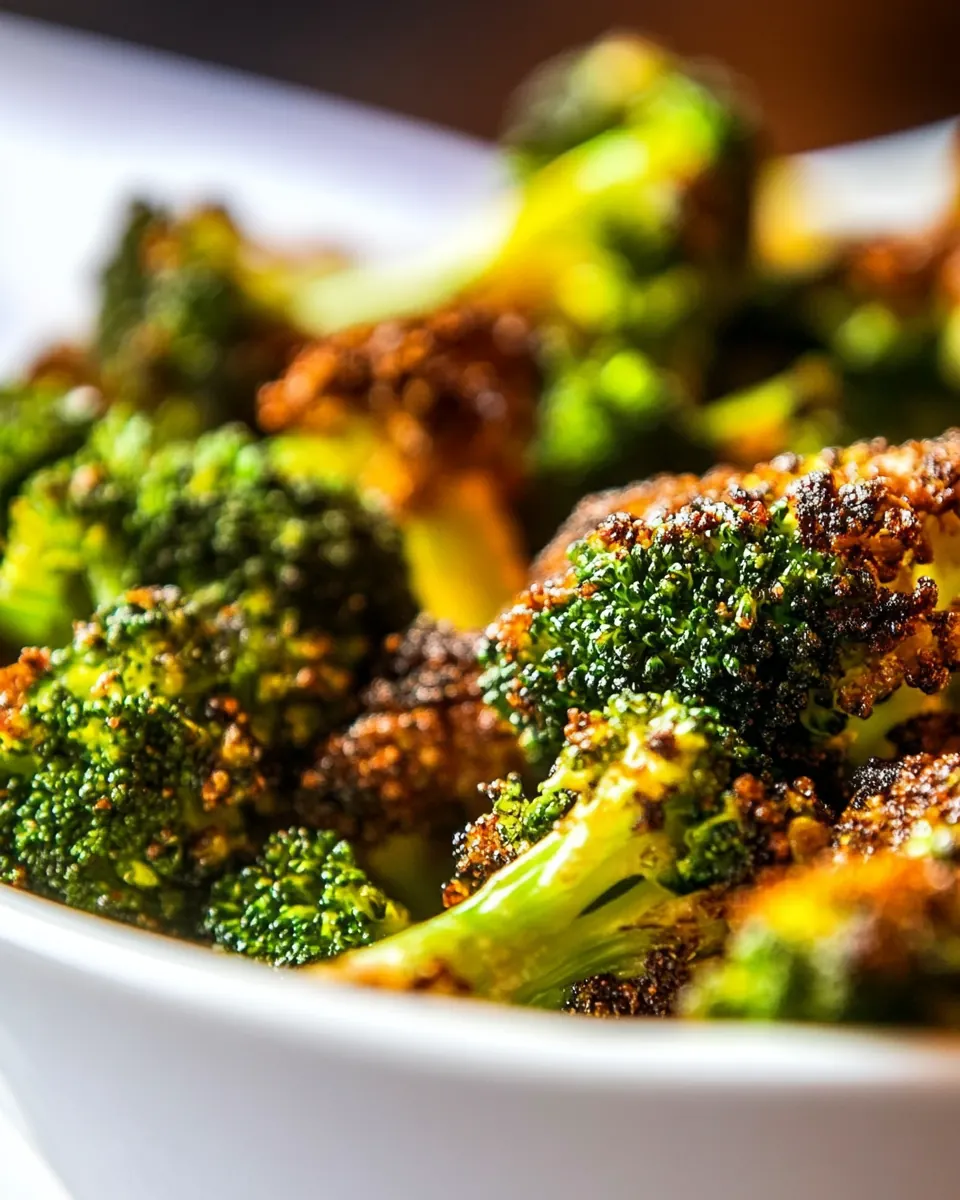 Air Fried Broccoli