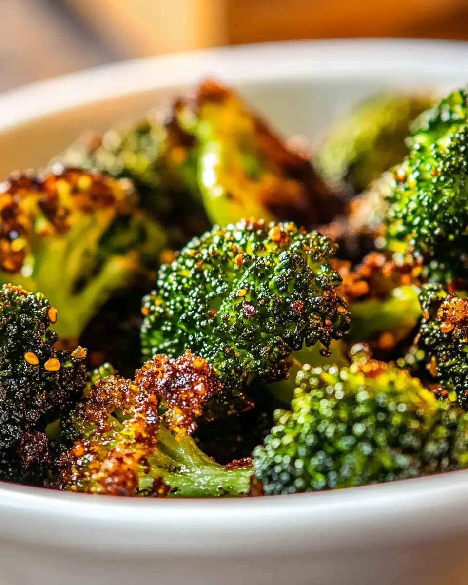 Air Fried Broccoli
