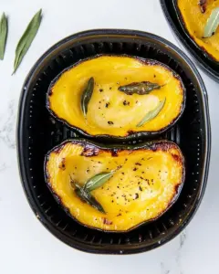 Air Fryer Acorn Squash
