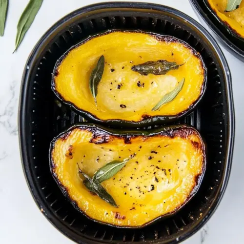 Air Fryer Acorn Squash