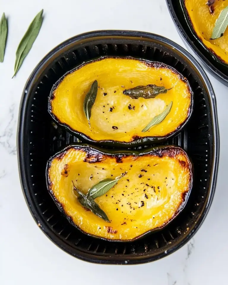 Air Fryer Acorn Squash
