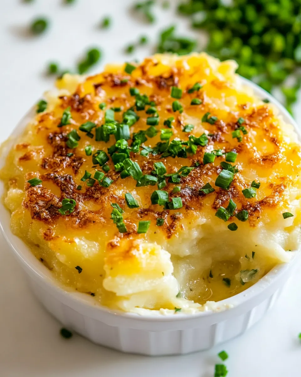Air Fryer Au Gratin Potatoes