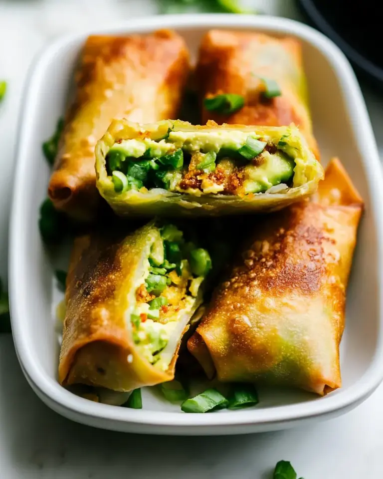 Air Fryer Avocado Egg Rolls