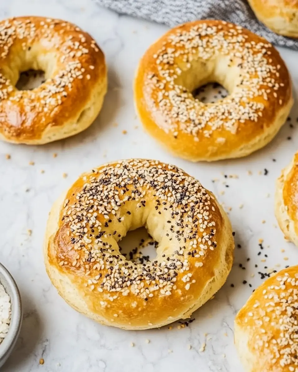 Air Fryer Bagels