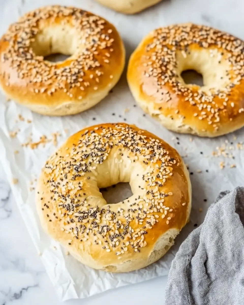 Air Fryer Bagels
