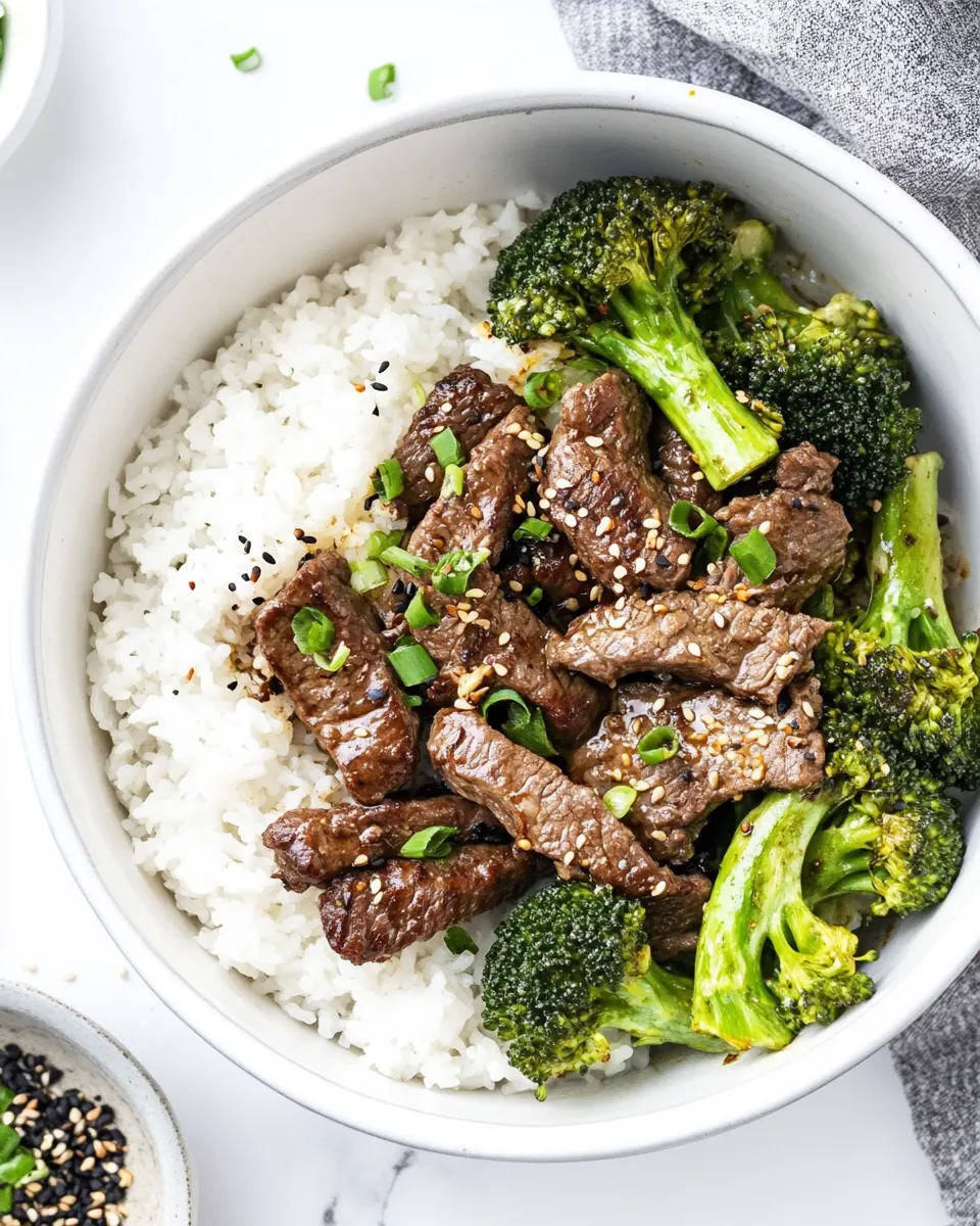 Air Fryer Beef and Broccoli