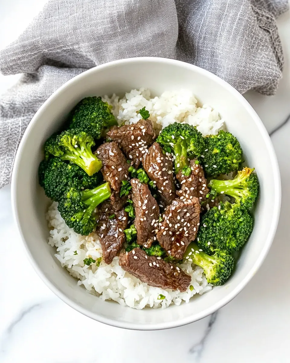 Air Fryer Beef and Broccoli