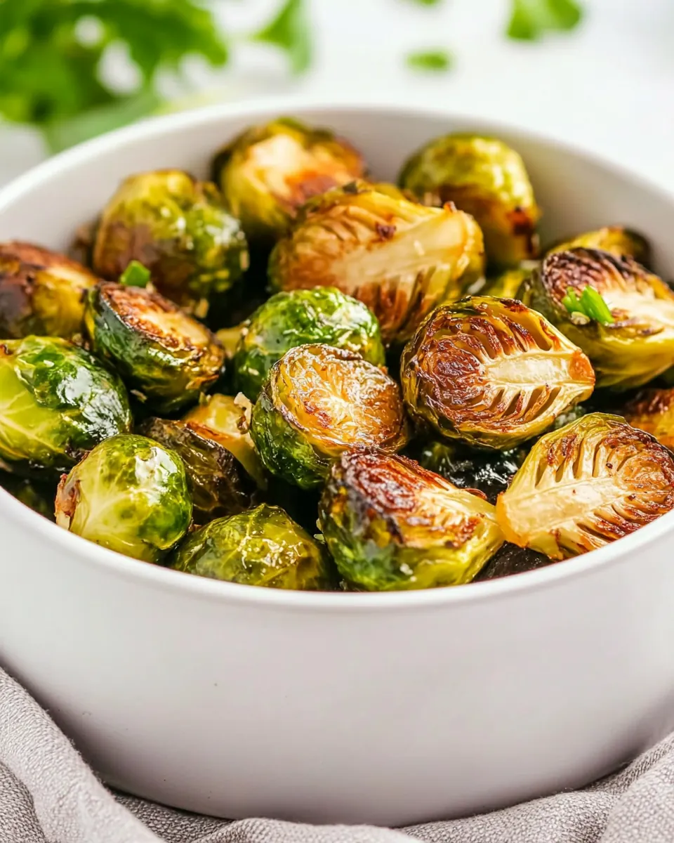 Air Fryer Brussels Sprouts