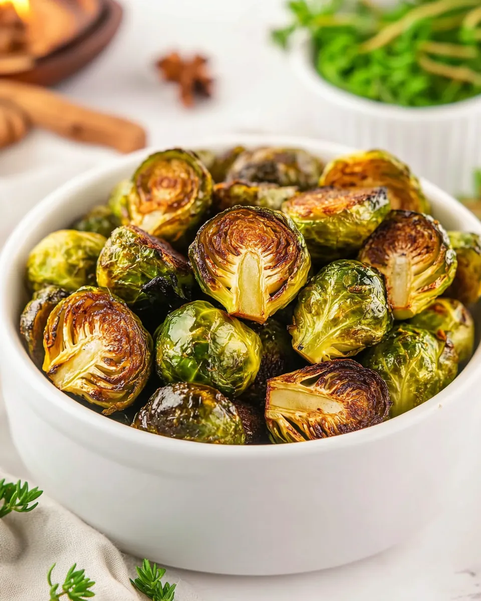 Air Fryer Brussels Sprouts