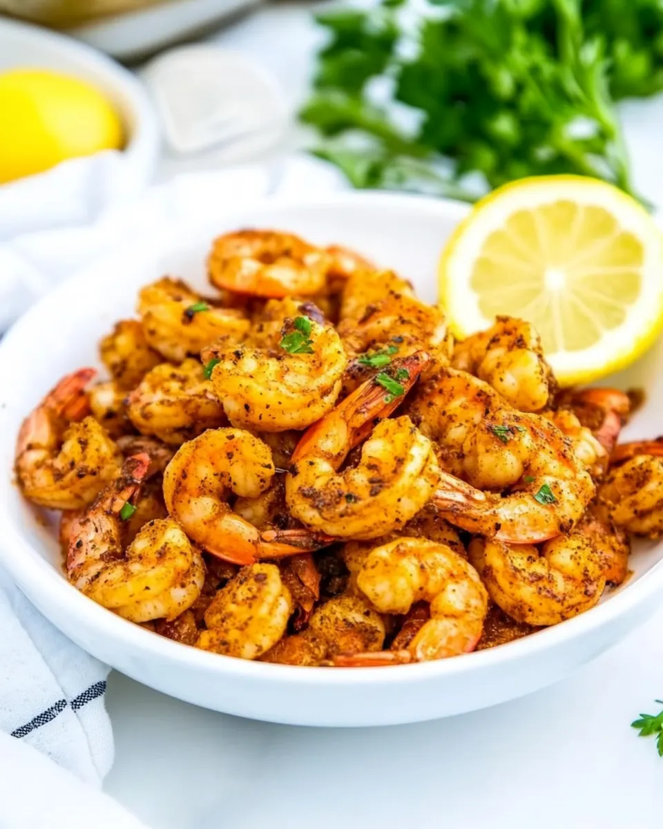 Air Fryer Cajun Shrimp