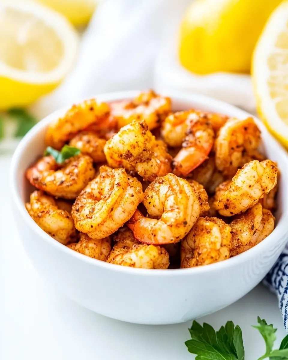 Air Fryer Cajun Shrimp