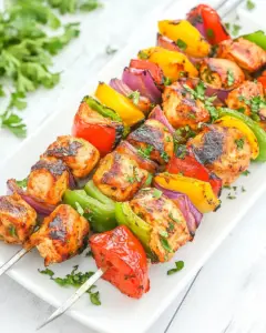 Air Fryer Chicken Kabobs