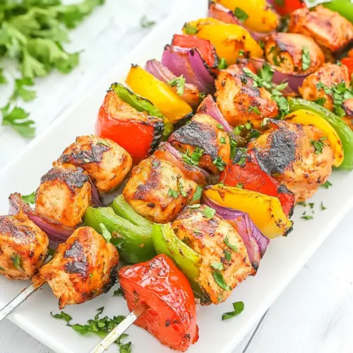 Air Fryer Chicken Kabobs
