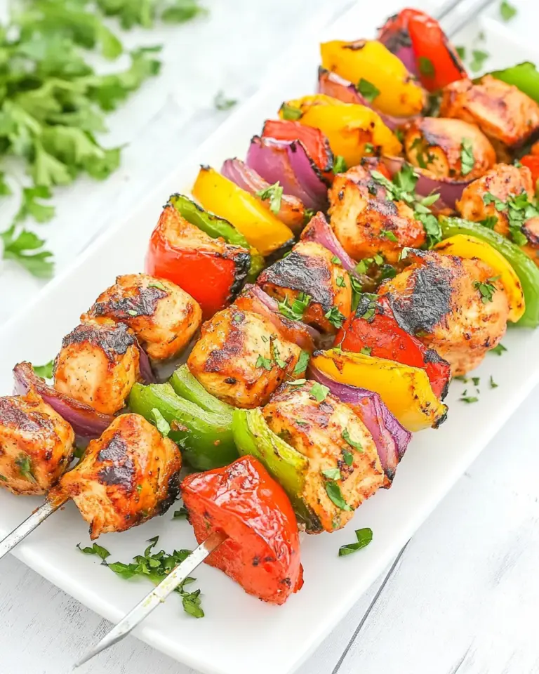 Air Fryer Chicken Kabobs