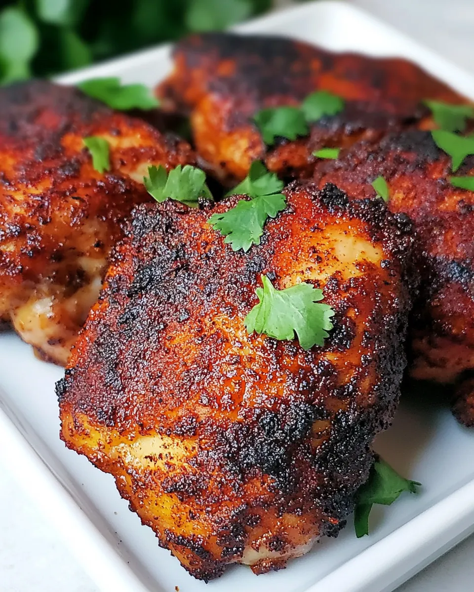 Air Fryer Chicken Thighs