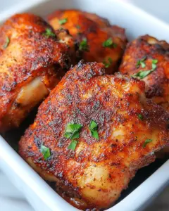 Air Fryer Chicken Thighs