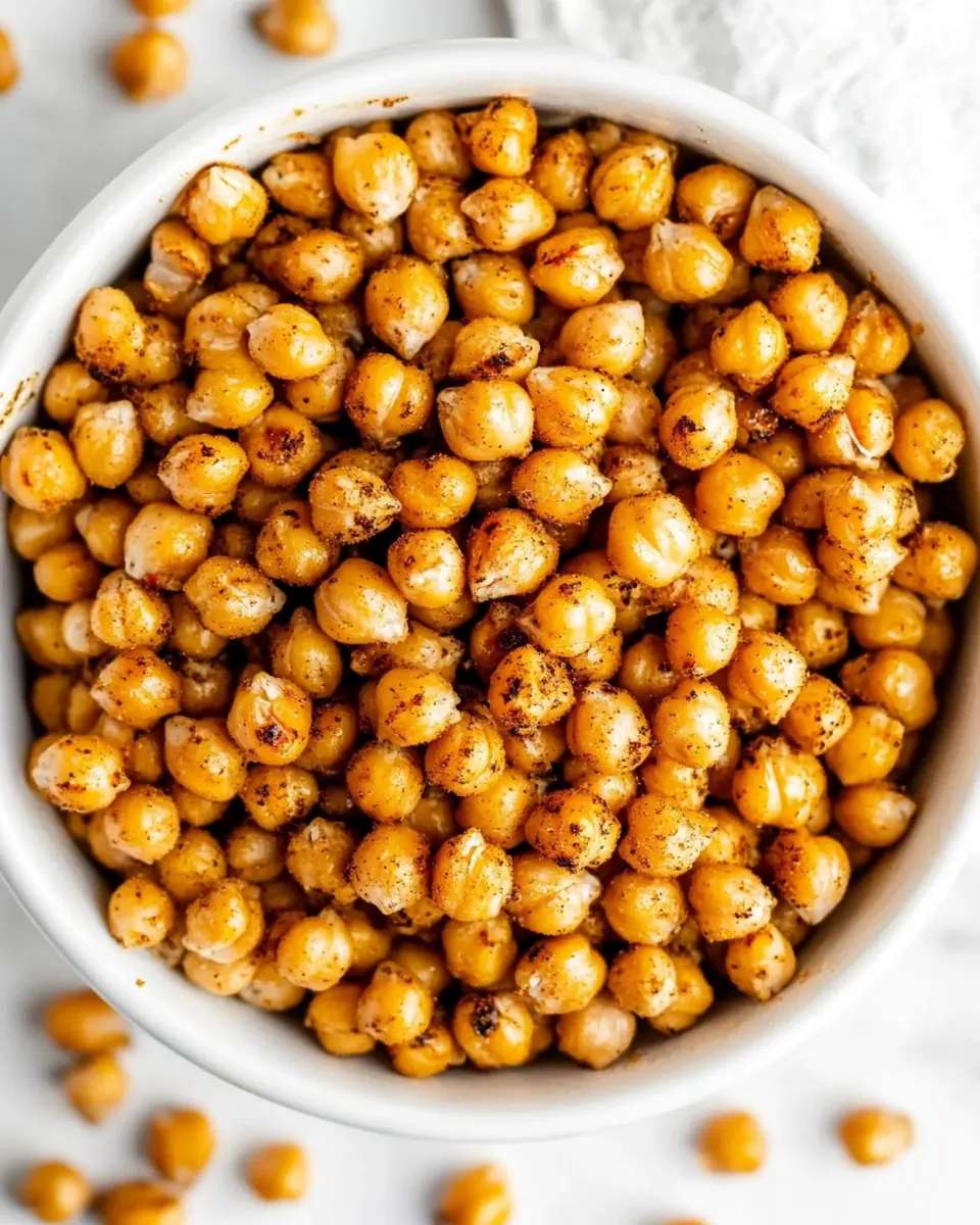 Air Fryer Chickpeas