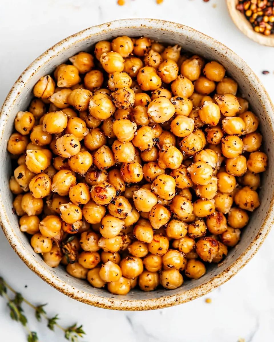 Air Fryer Chickpeas
