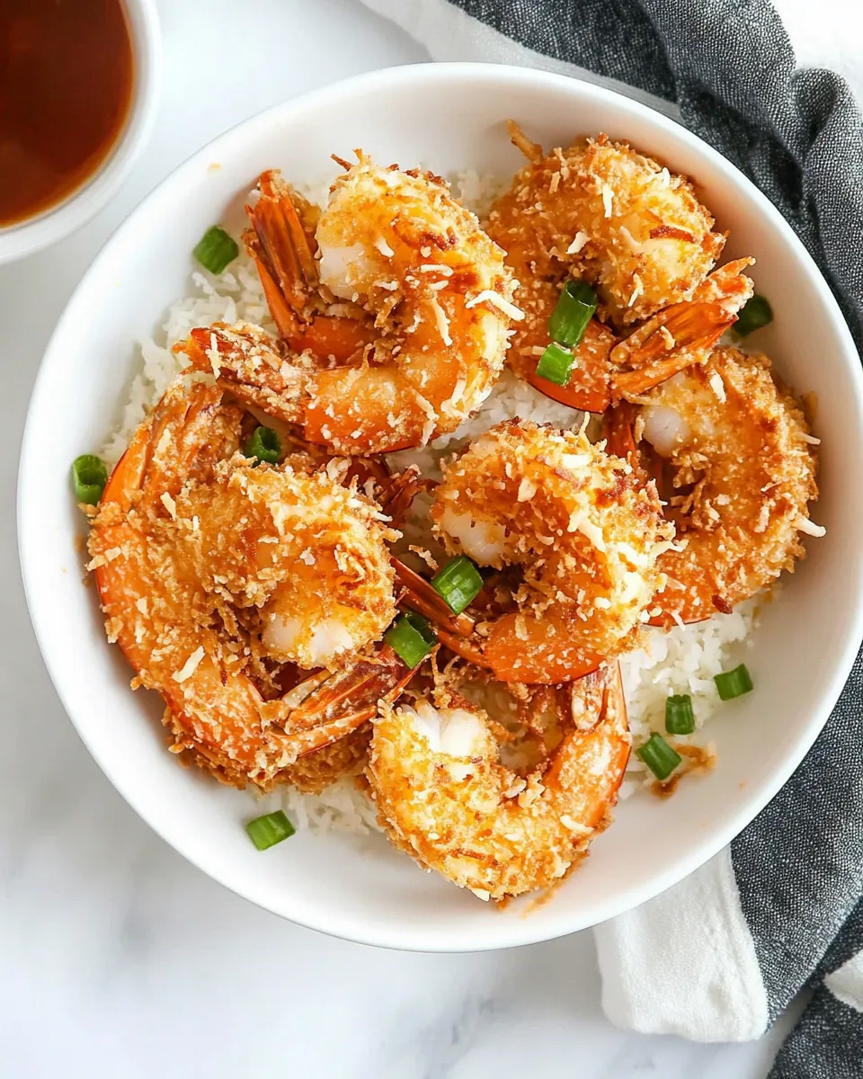 Air Fryer Coconut Shrimp