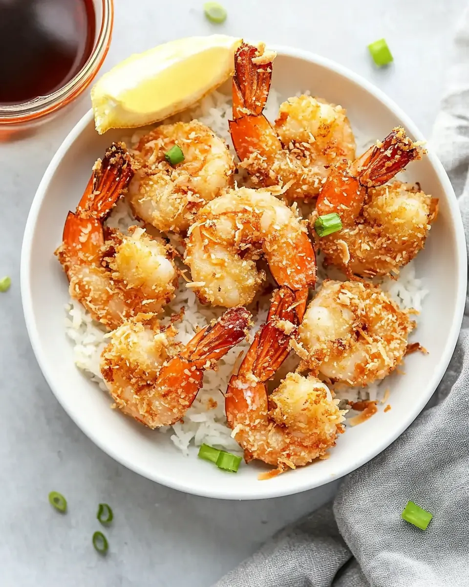 Air Fryer Coconut Shrimp