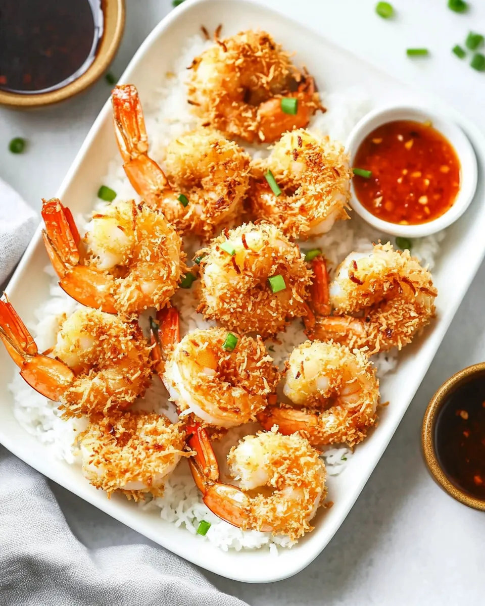 Air Fryer Coconut Shrimp