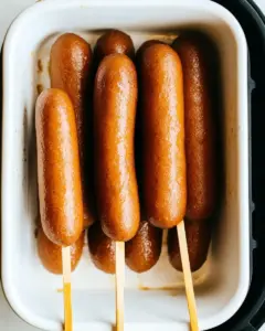 Air Fryer Corn Dogs