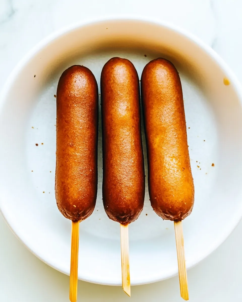 Air Fryer Corn Dogs