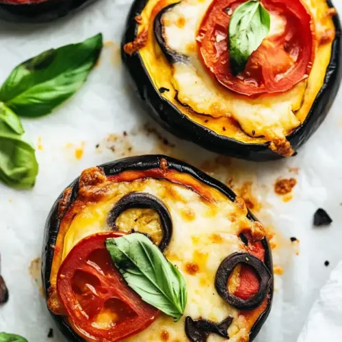 Air Fryer Eggplant Pizza
