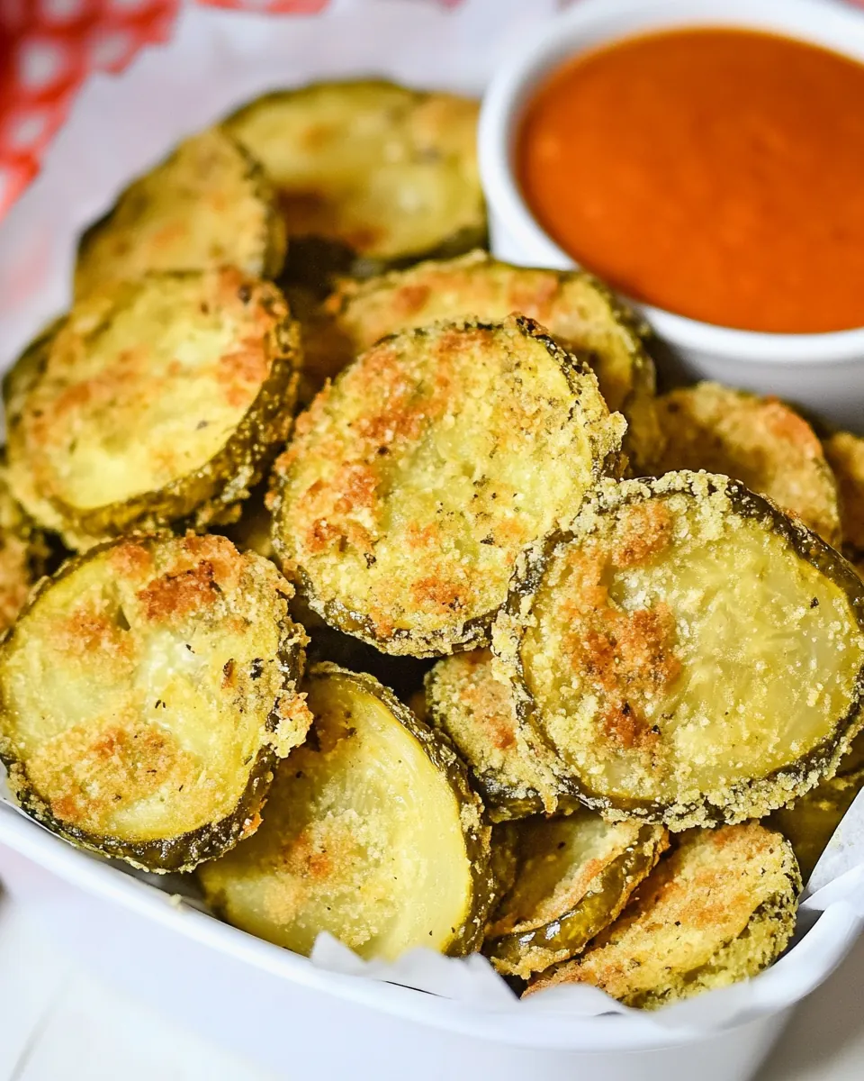 Air Fryer Fried Pickles