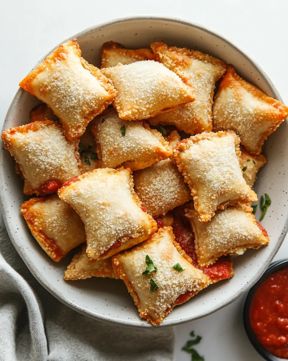 Air Fryer Frozen Pizza Rolls