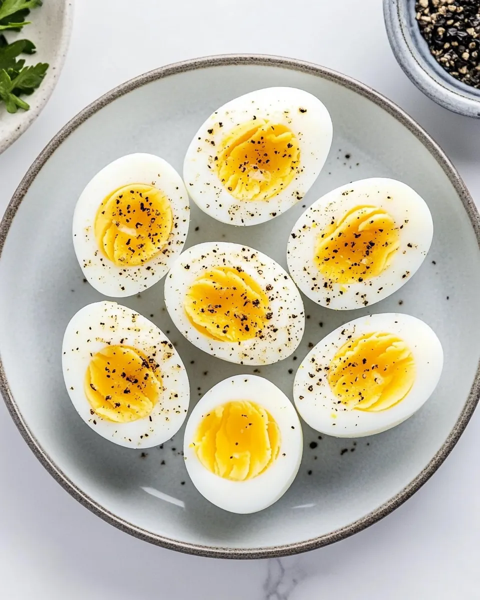 Air Fryer Hard Boiled Eggs