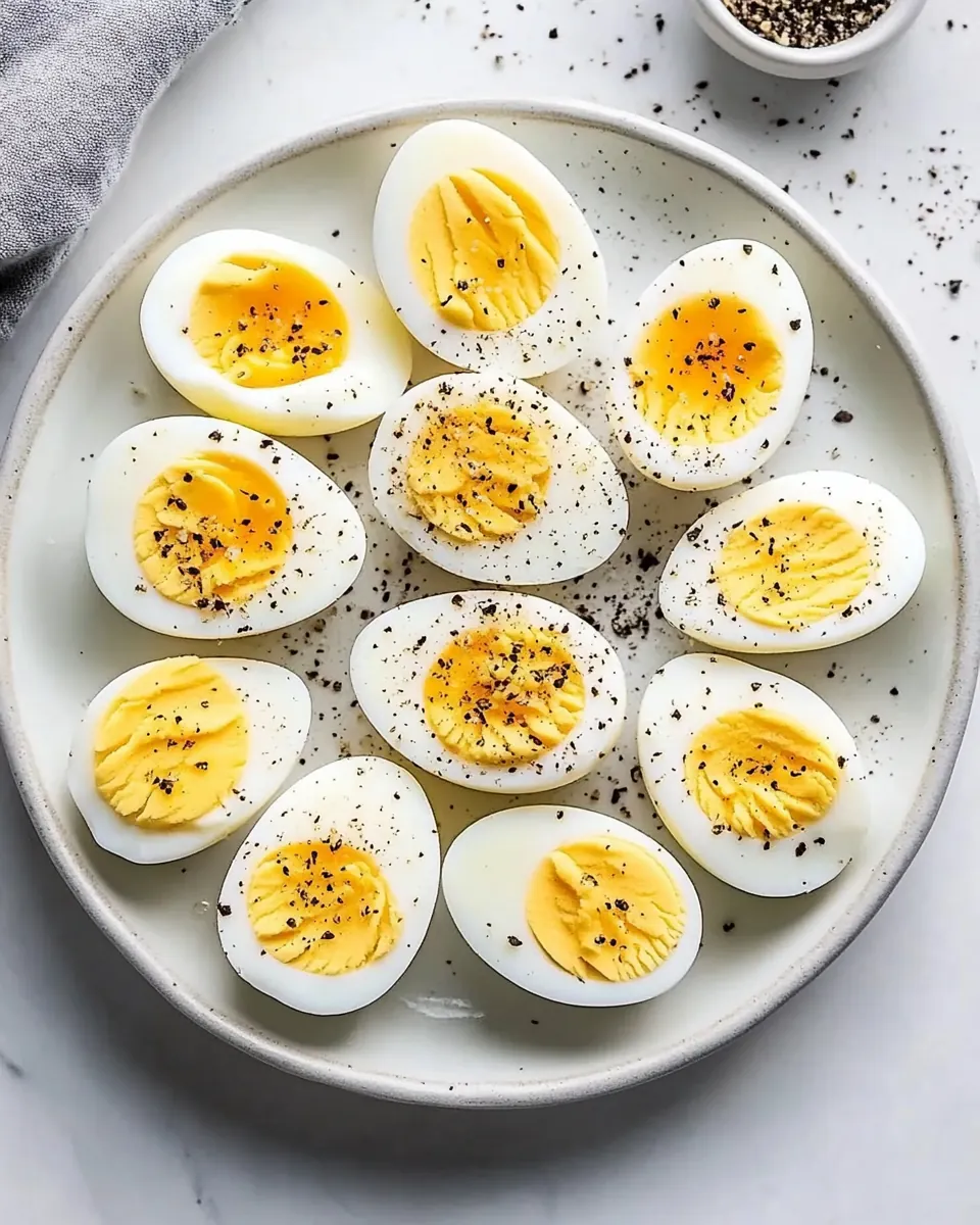 Air Fryer Hard Boiled Eggs