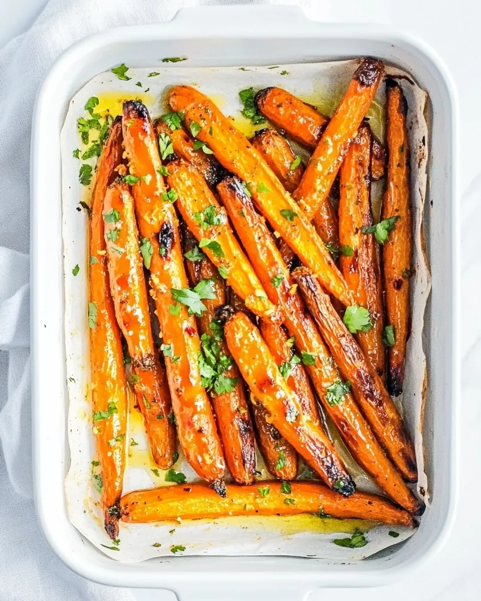 Air Fryer Honey Butter Carrots