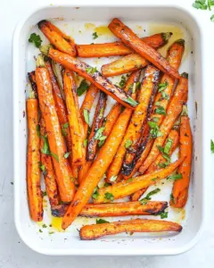 Air Fryer Honey Butter Carrots
