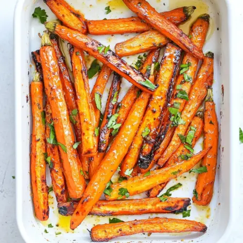 Air Fryer Honey Butter Carrots